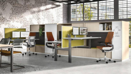 steelcase migration bench..